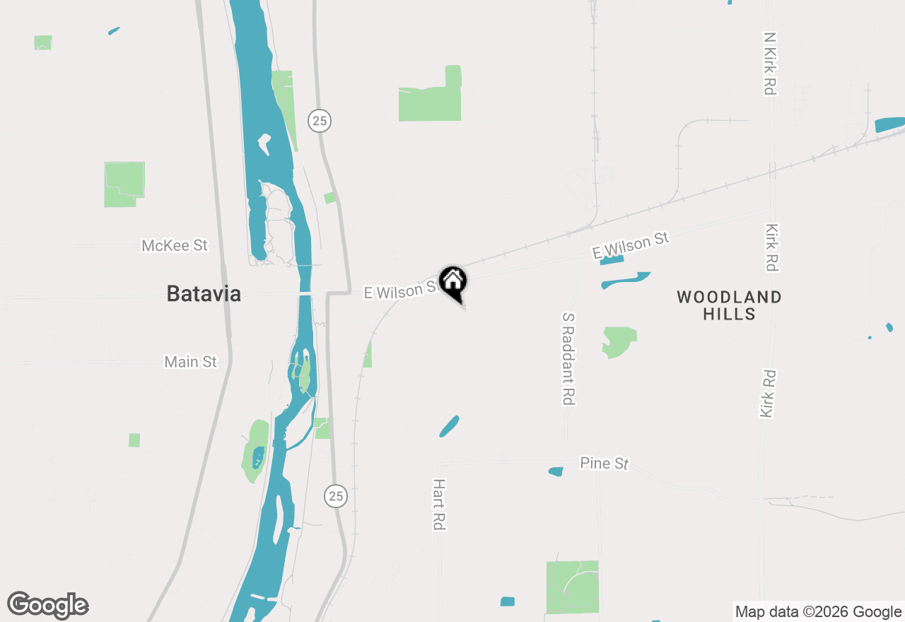 Map of 532 Webster Street, Batavia, IL 60510