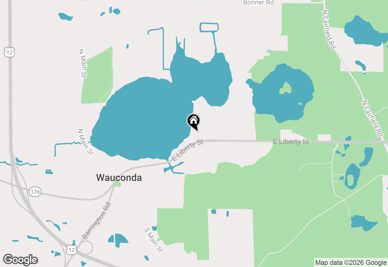 Map of 330 Sundown Court #F, Wauconda, IL 60084