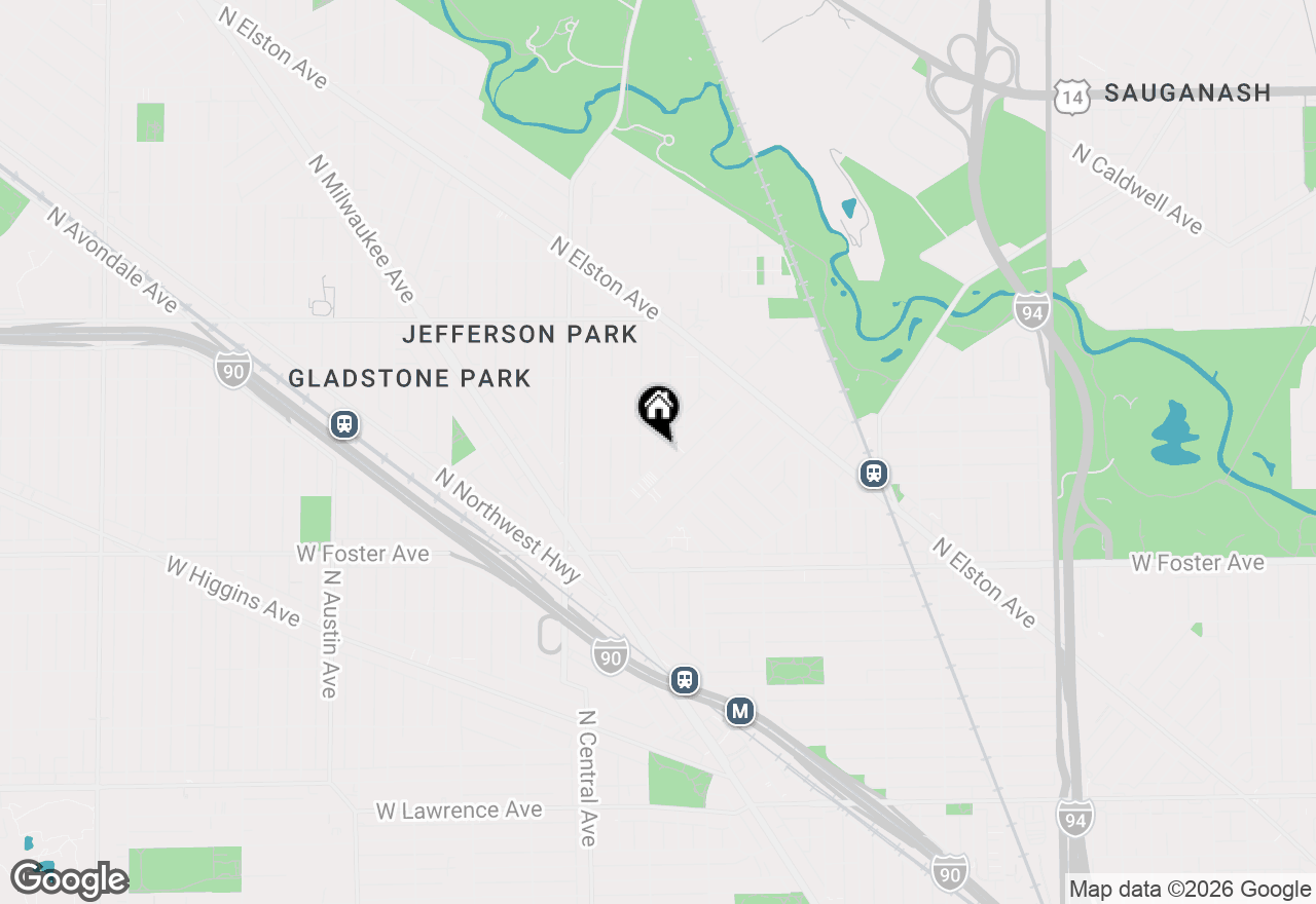 Map of 5360 N Lynch Avenue, Chicago, IL 60630