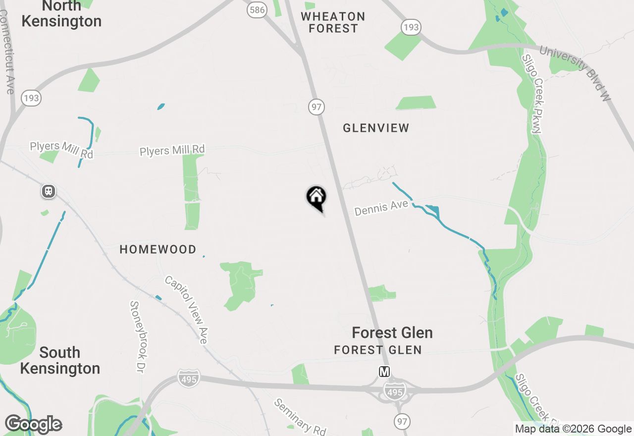 Map of 2303 Dennis Avenue, Silver Spring, MD 20902