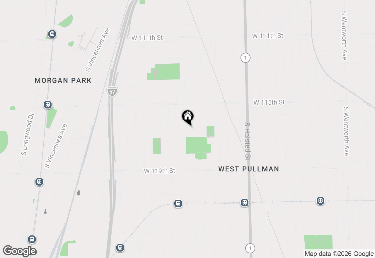 Map of 11630 S May Street, Chicago, IL 60643