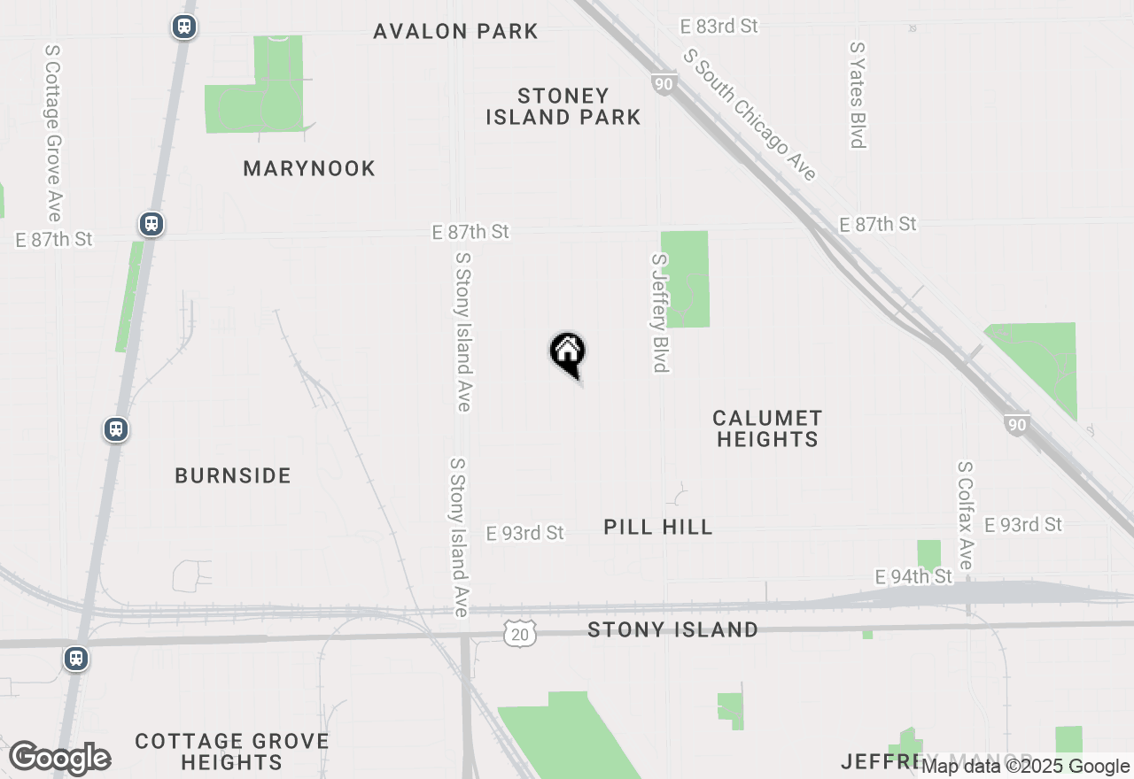 Map of 9007 S Cregier Avenue, Chicago, IL 60617