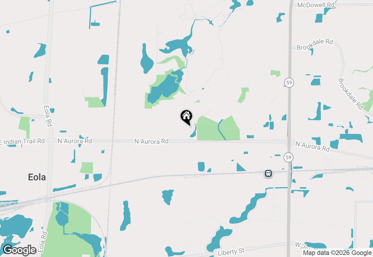 Map of 756 Woodewind Drive, Naperville, IL 60563