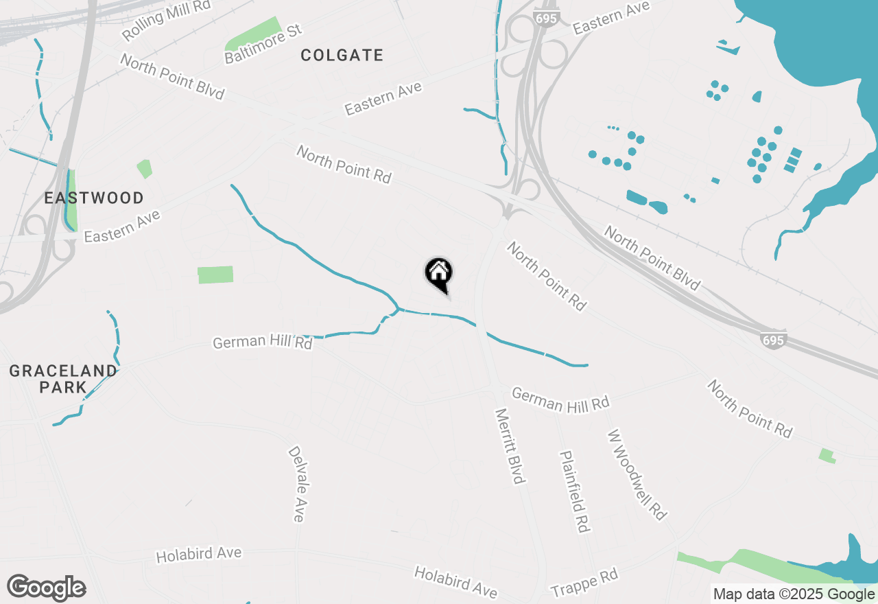 Map of 7404 Kirtley Road, Baltimore, MD 21224