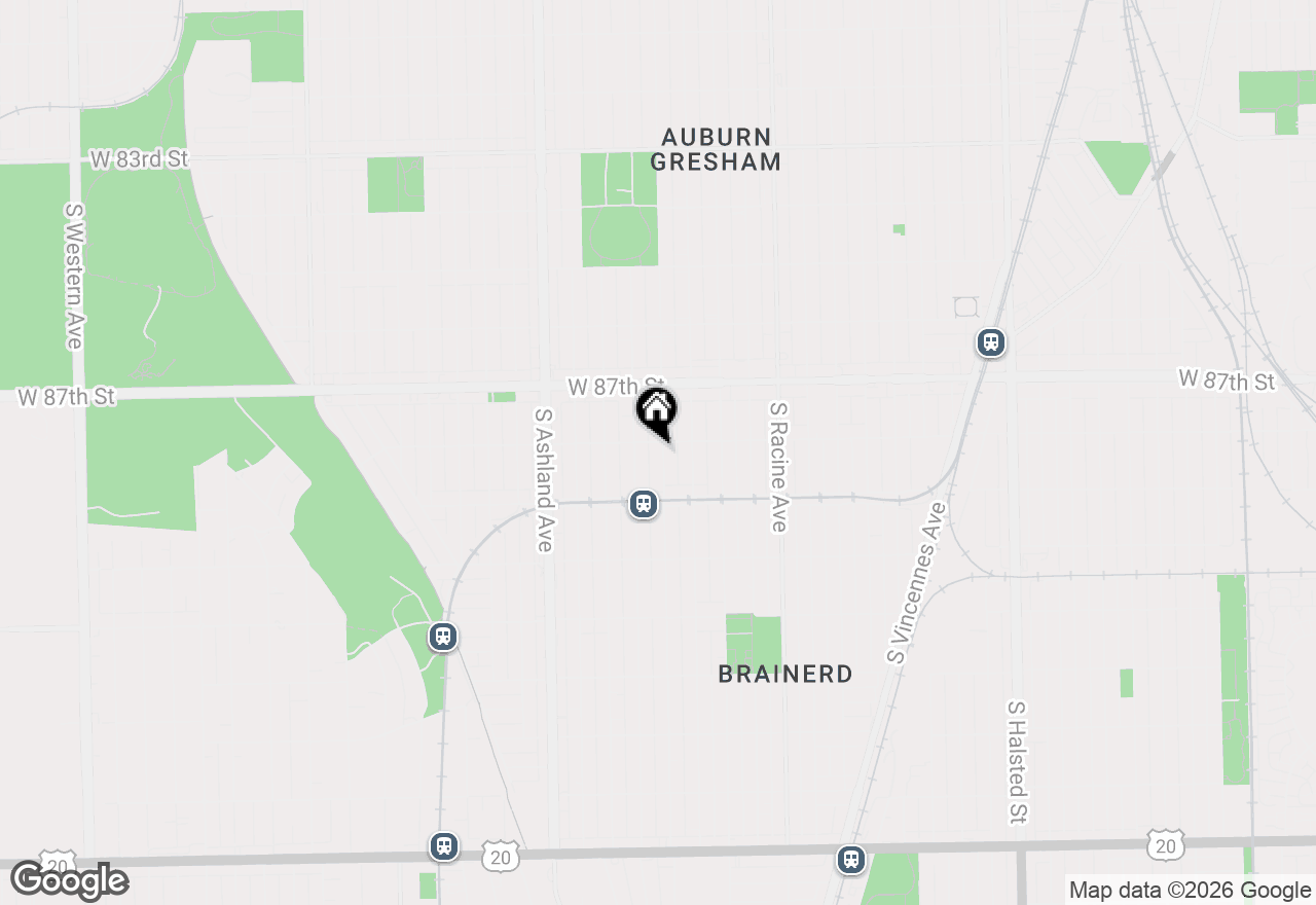 Map of 8808 S Loomis Street, Chicago, IL 60620