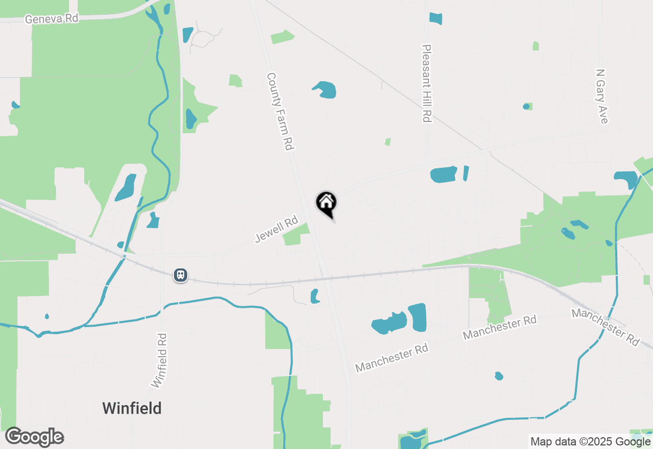 Map of 26W540 Prairie Avenue, Winfield, IL 60190