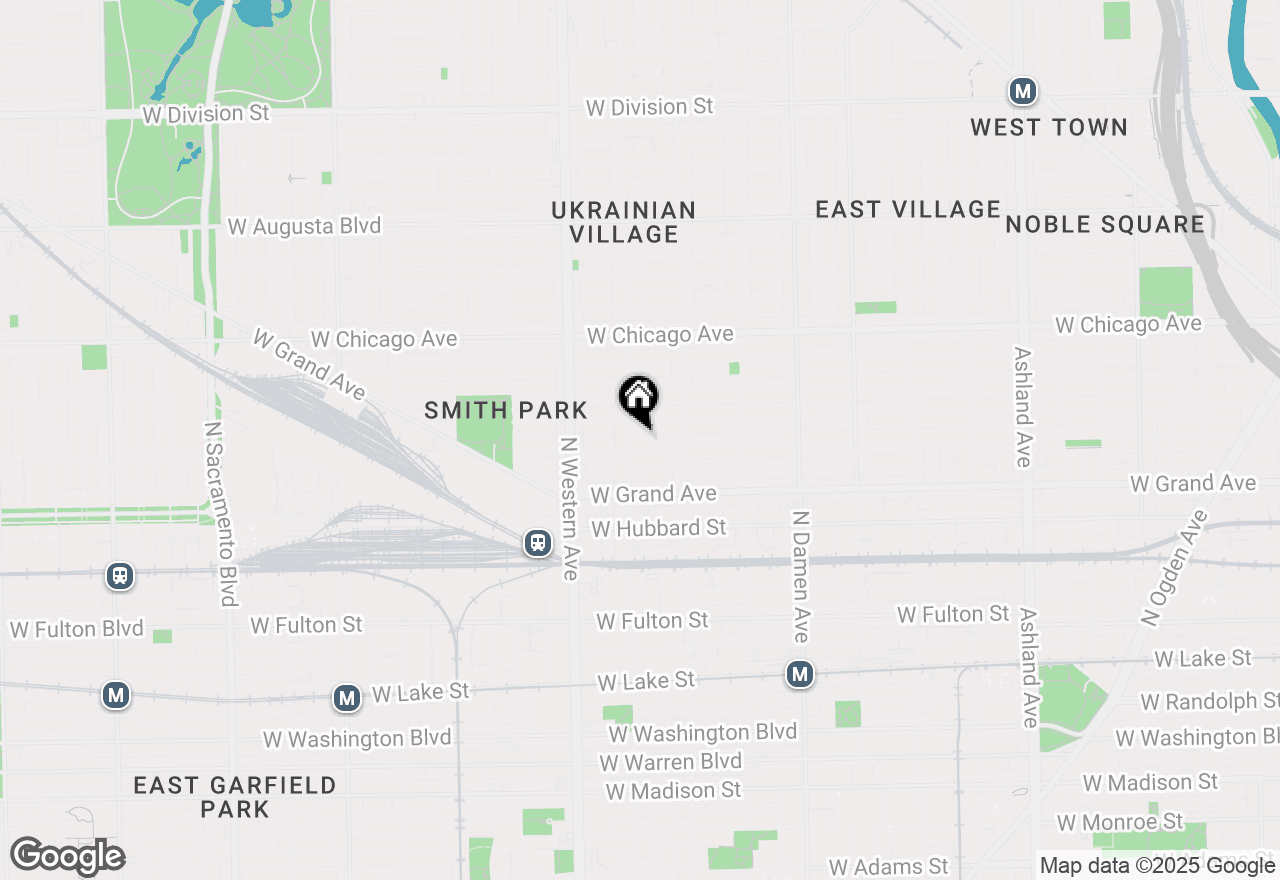 Map of 2250 W Ohio Street #301, Chicago, IL 60612