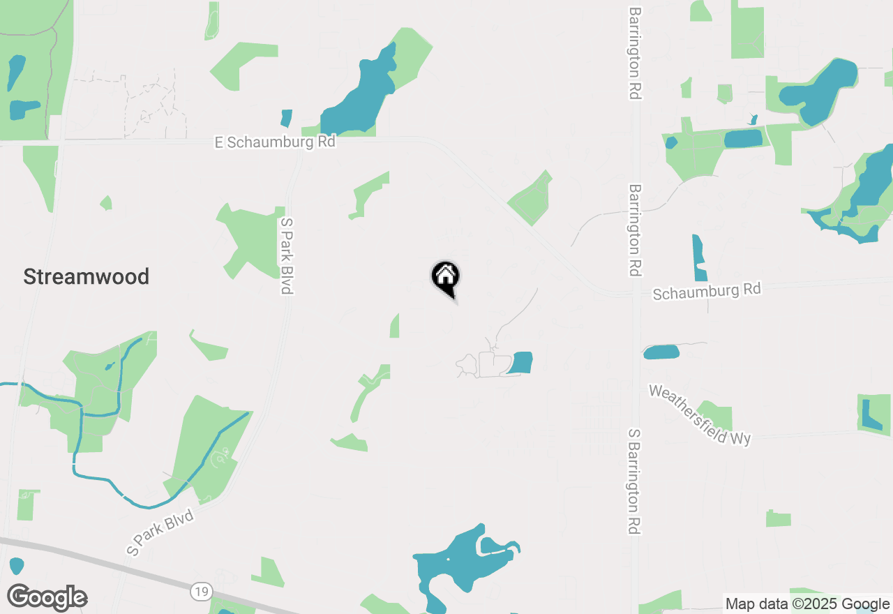 Map of 110 Filbert Drive, Streamwood, IL 60107