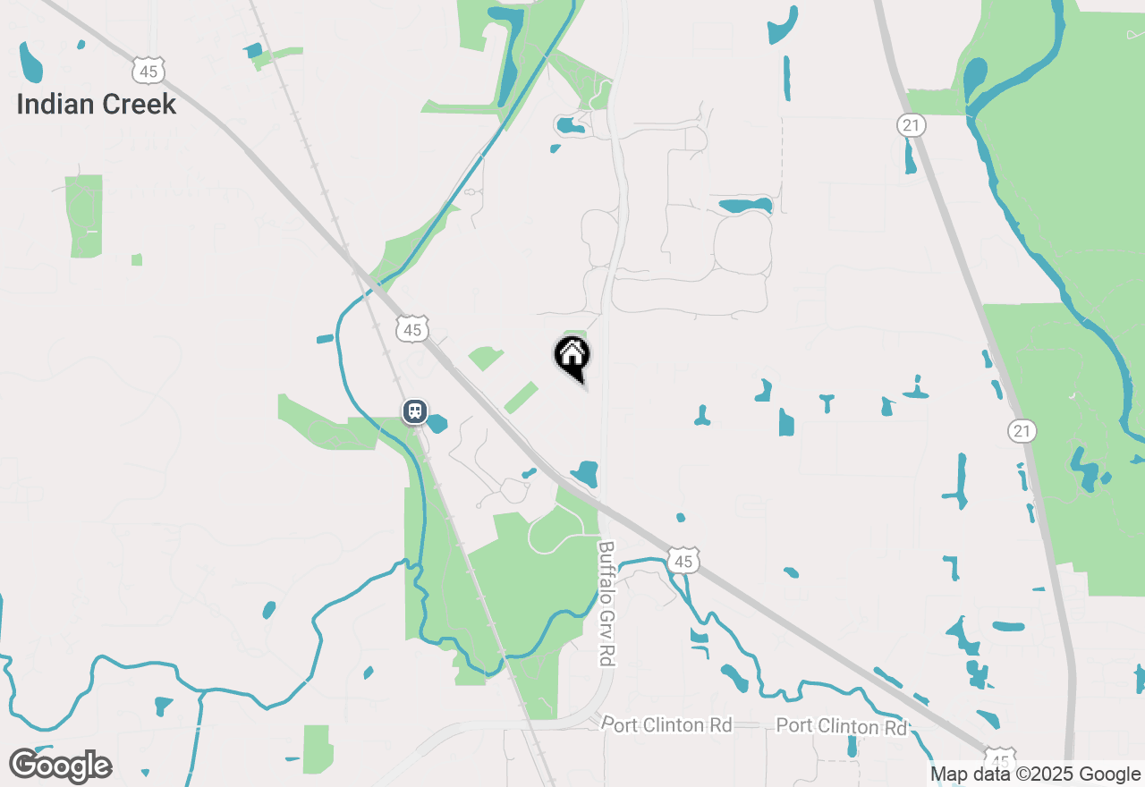 Map of 339 Lasalle Street, Vernon Hills, IL 60061