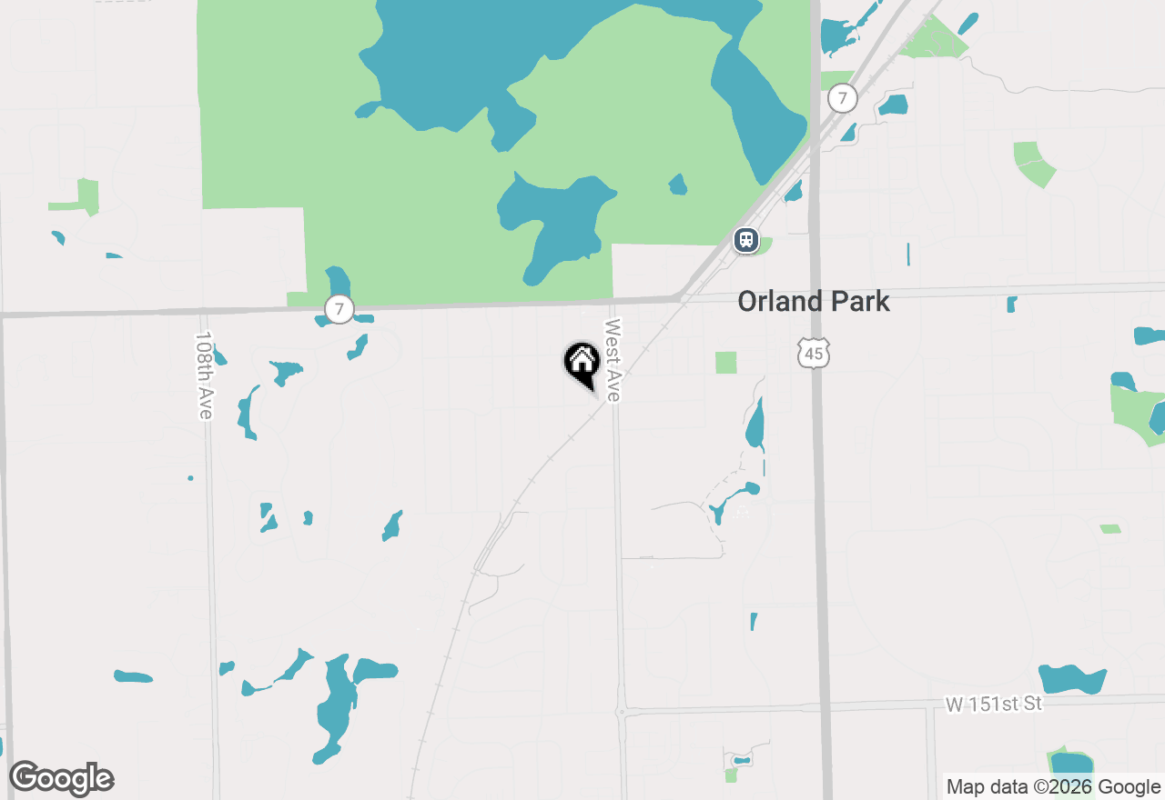 Map of 10050 W 145th Street, Orland Park, IL 60462