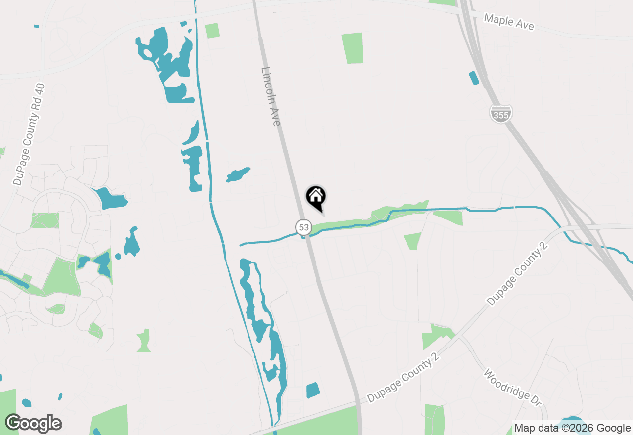 Map of 6225 Meyer Road, Woodridge, IL 60517