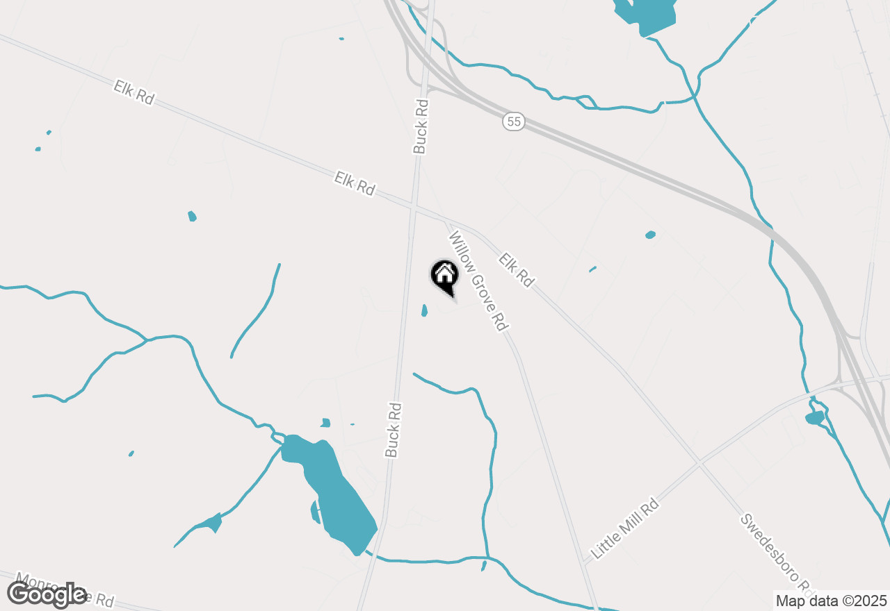 Map of 17 Covey Place, Monroeville, NJ 08343