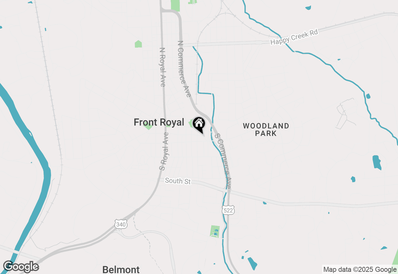 Map of 20 Blue Ridge Avenue, Front Royal, VA 22630