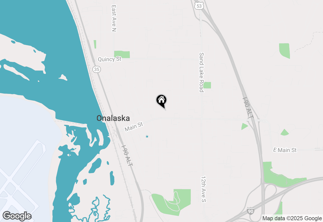 Map of 822 Monroe St, Onalaska, WI 54650