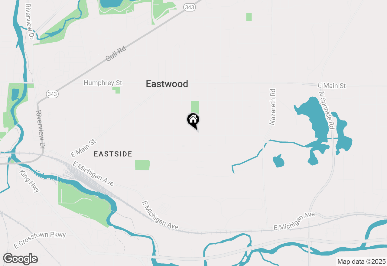 Map of 608 Lum Avenue, Kalamazoo, MI 49048