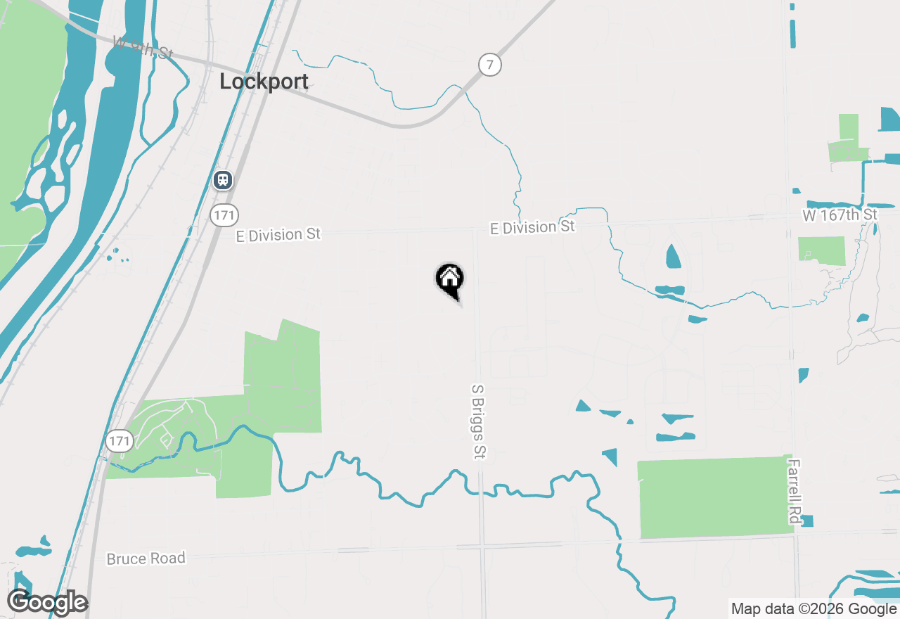 Map of 752 Rosanne Street, Lockport, IL 60441