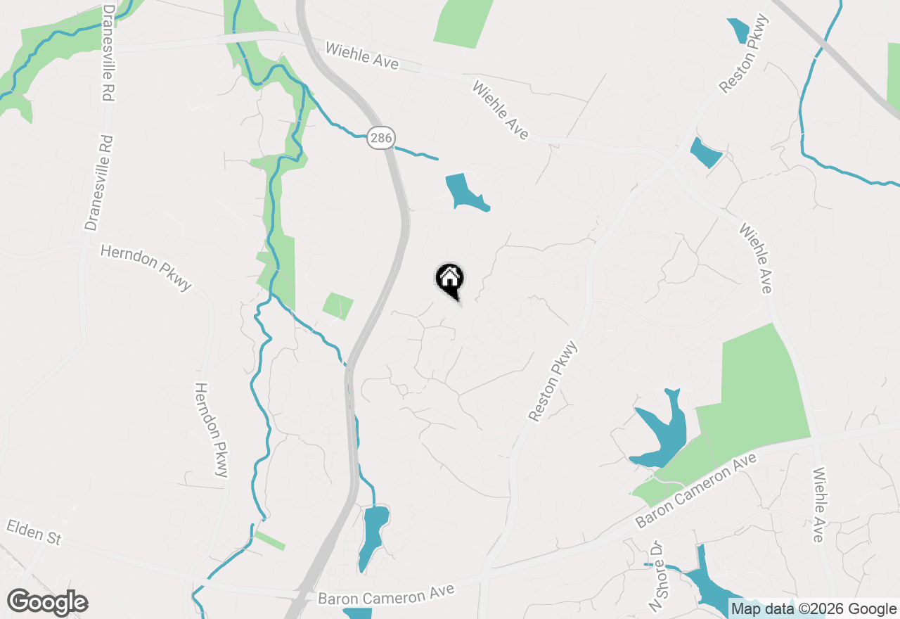 Map of 1509 Deer Point Way, Reston, VA 20194