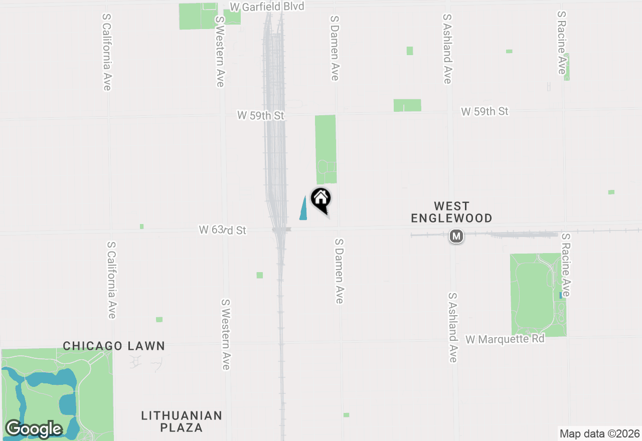 Map of 6244 S Seeley Avenue, Chicago, IL 60636
