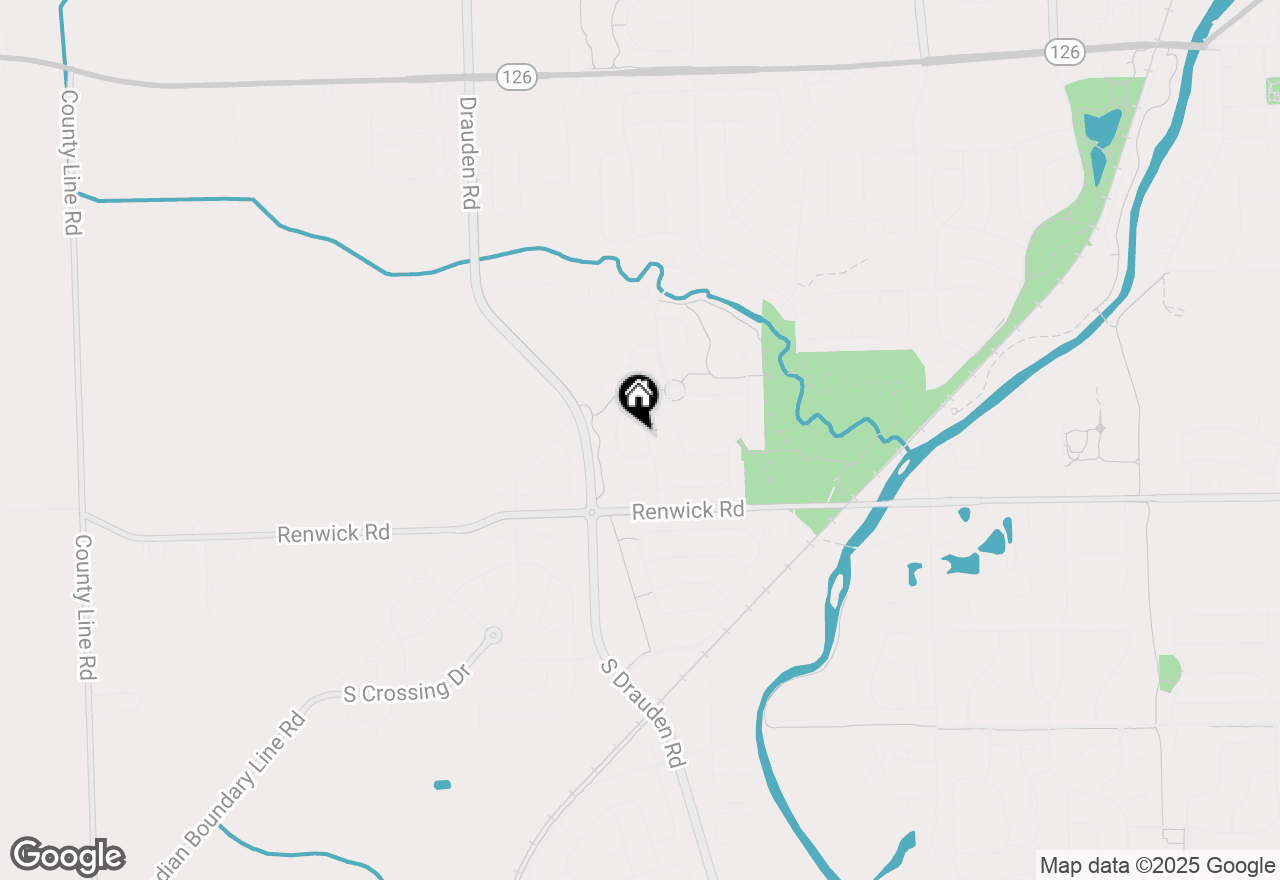 Map of 15738 Creekview Drive, Plainfield, IL 60544