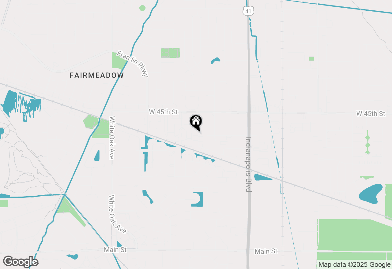 Map of 9810 Parkway Drive #NONE, Highland, IN 46322