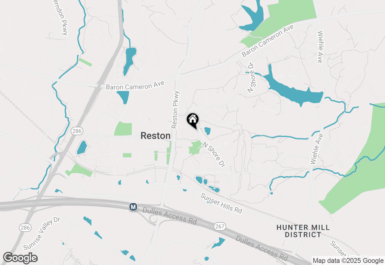 Map of 11704 Olde English Drive #K, Reston, VA 20190