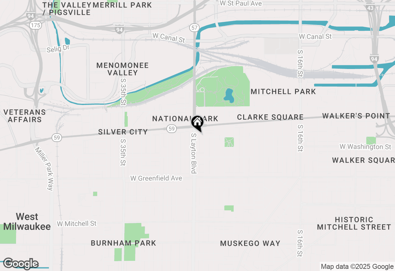 Map of 938 S Layton Blvd #940, Milwaukee, WI 53215
