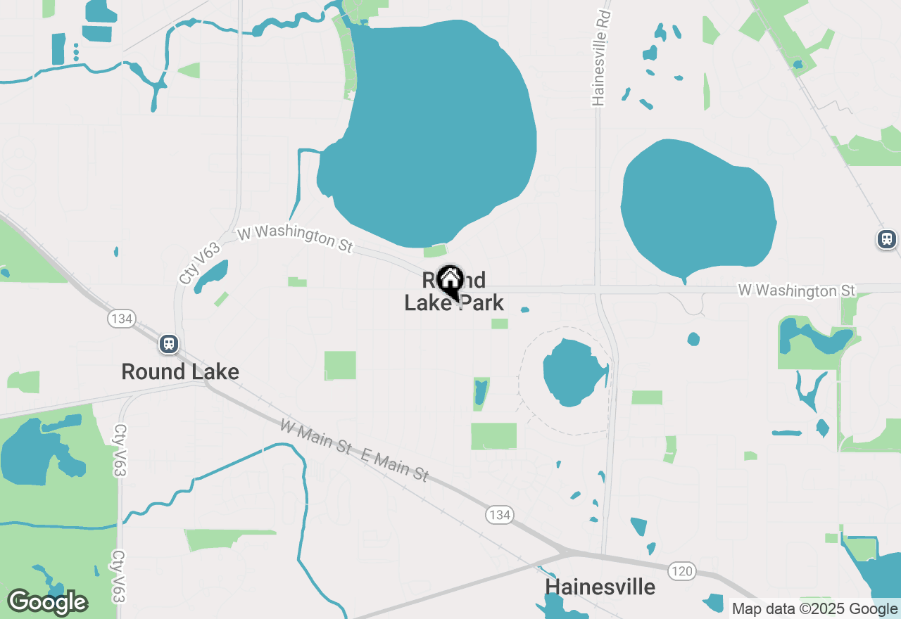 Map of 414 Fairlawn Drive, Round Lake Park, IL 60073