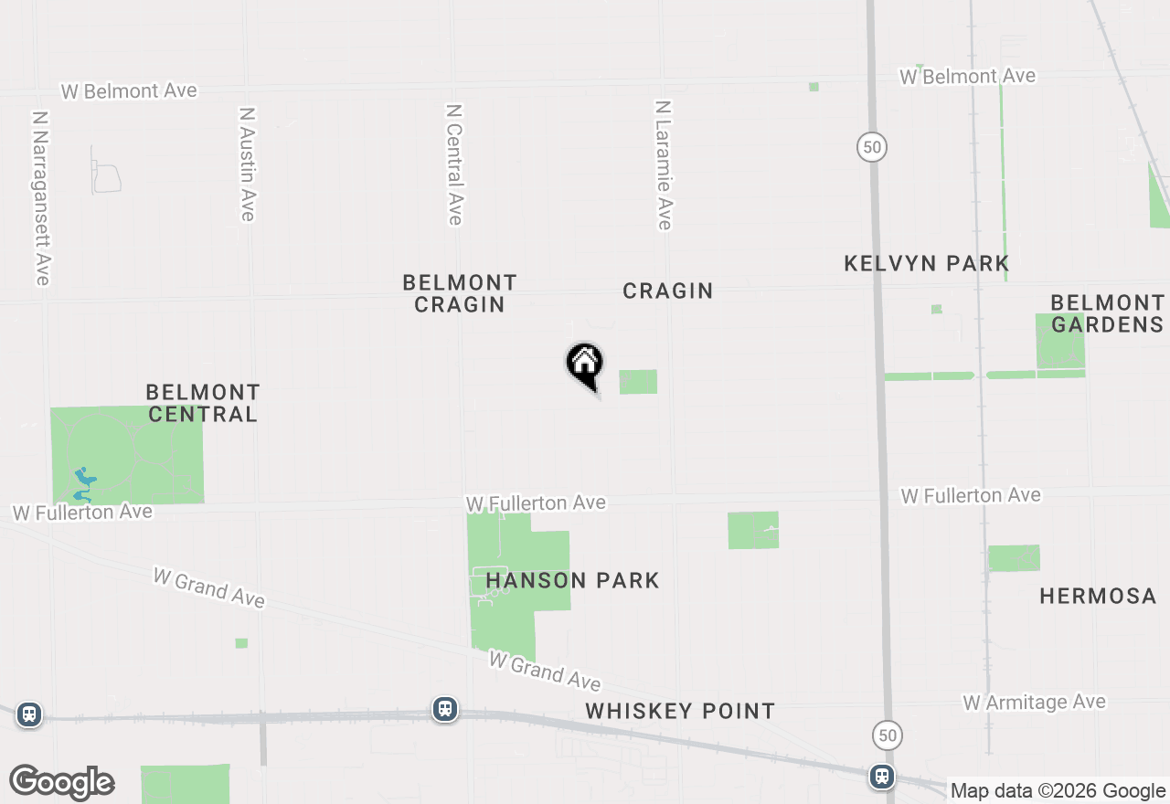 Map of 5341 W Wrightwood Avenue, Chicago, IL 60639
