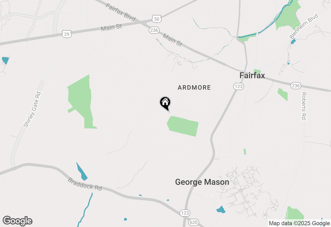 Map of 10816 Verde Vista Drive, Fairfax, VA 22030