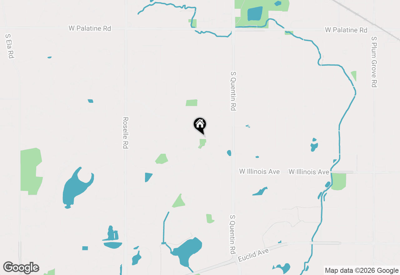 Map of 955 W Gilbert Road, Palatine, IL 60067