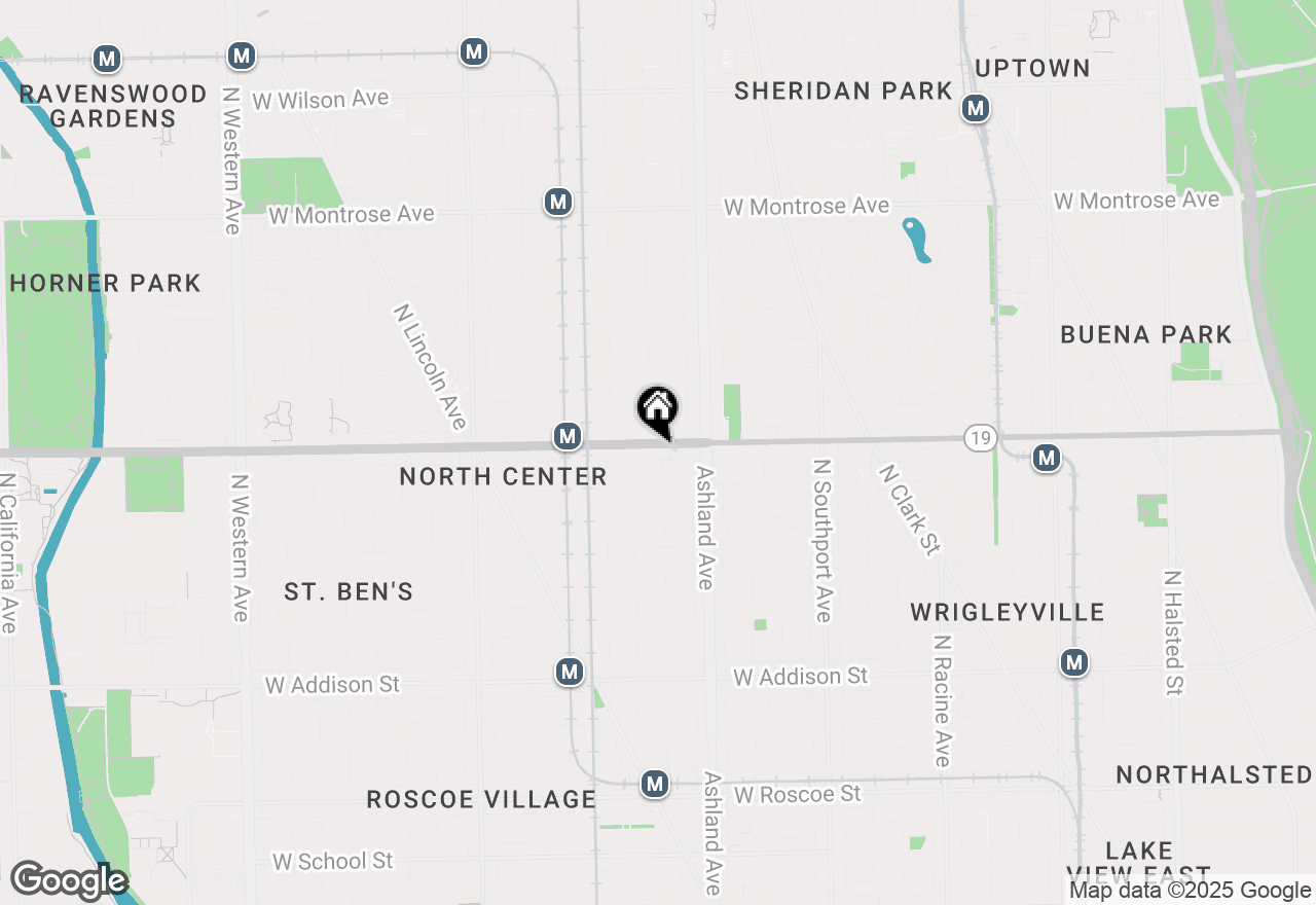 Map of 1655 W Irving Park Road #3R, Chicago, IL 60613
