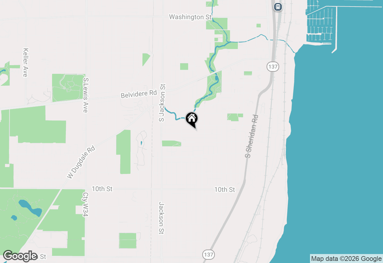 Map of 714 Cummings Avenue, Waukegan, IL 60085
