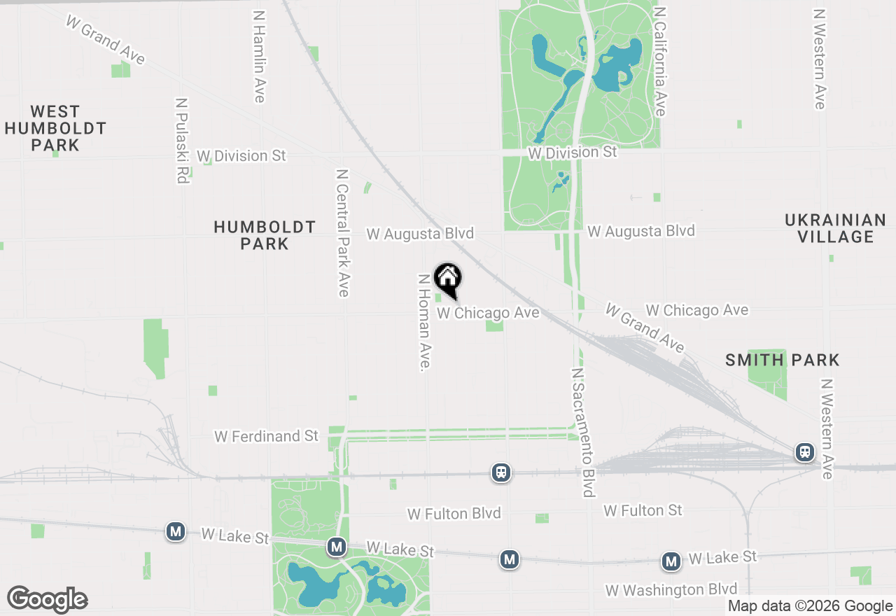 Map of 3328 W Chicago Avenue, Chicago, IL 60651