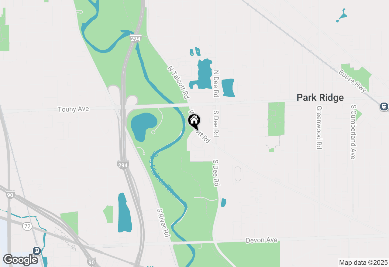 Map of 200 Thames Parkway #3C, Park Ridge, IL 60068