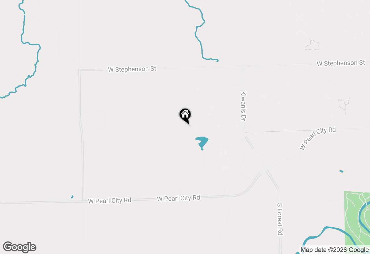 Map of 3447 Daren Drive #1, Freeport, IL 61032