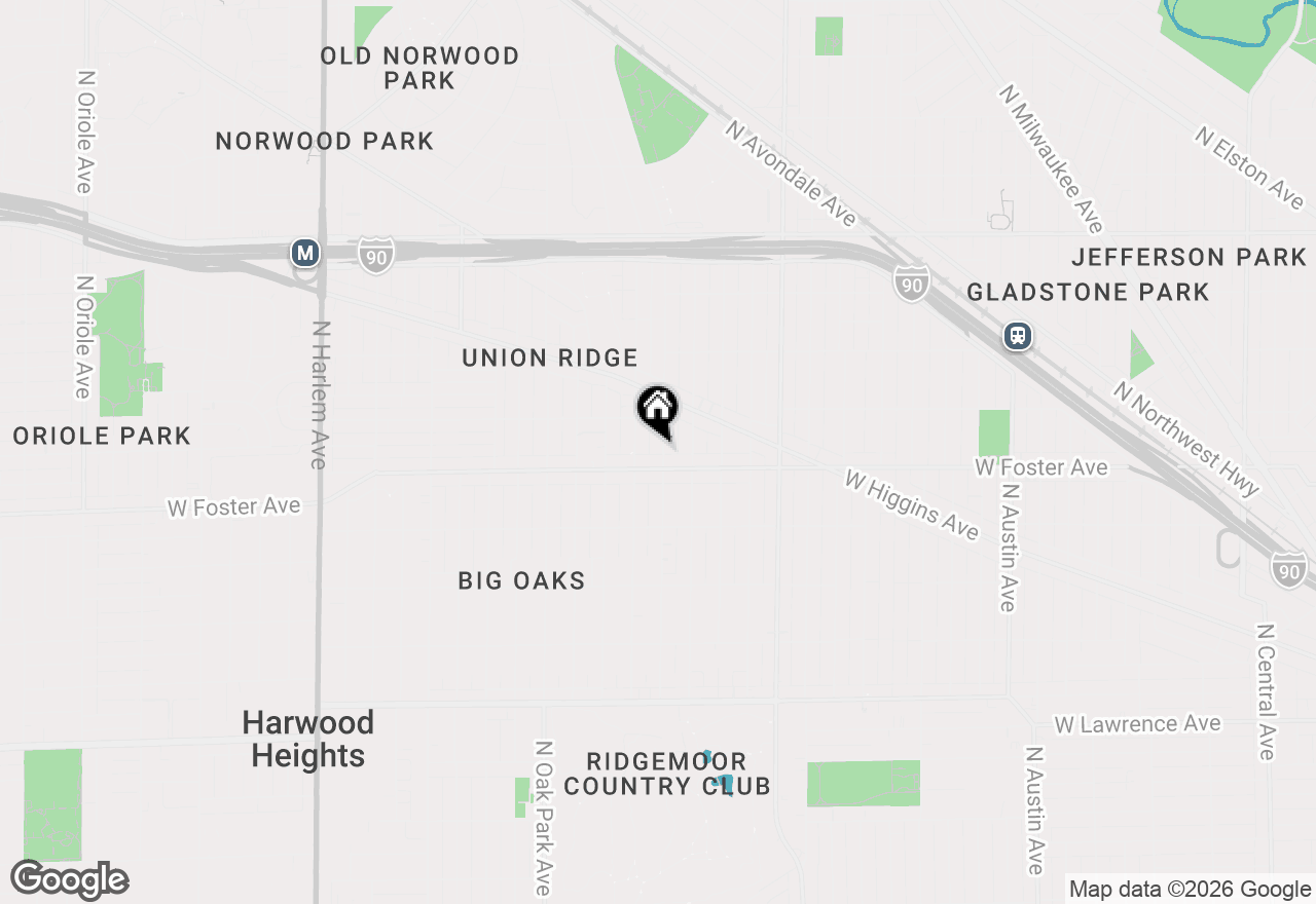 Map of 5214 N Natoma Avenue, Chicago, IL 60656