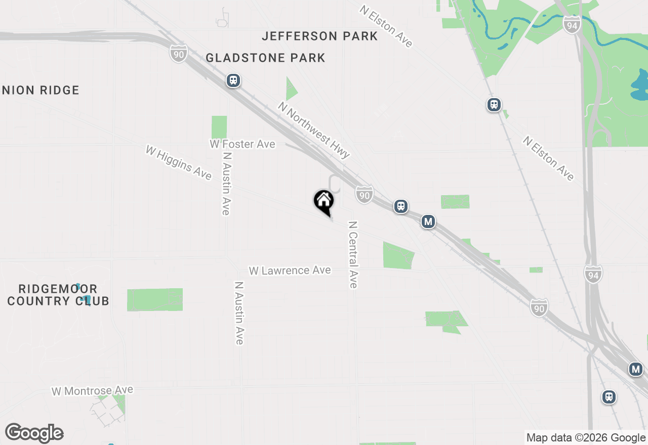 Map of 5667 W Higgins Avenue #2E, Chicago, IL 60630