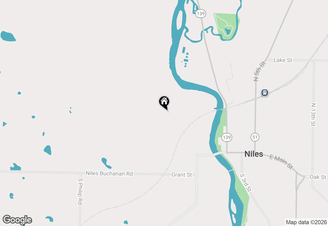 Map of 737 Platt Street, Niles, MI 49120