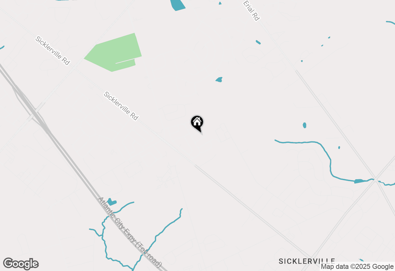 Map of 6 Chapel Circle, Sicklerville, NJ 08081