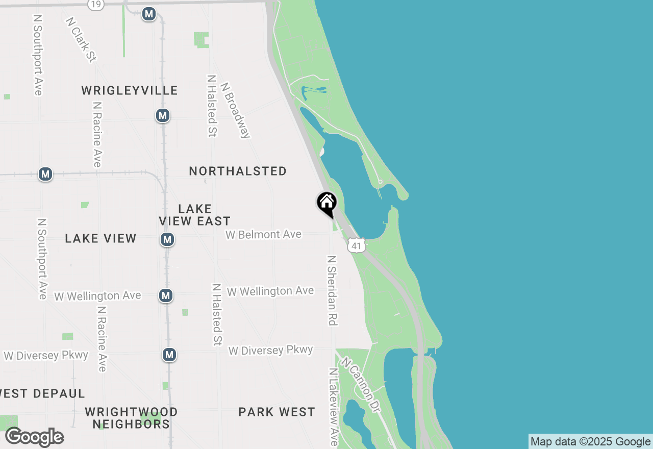 Map of 3200 N Lake Shore Drive #2109, Chicago, IL 60657