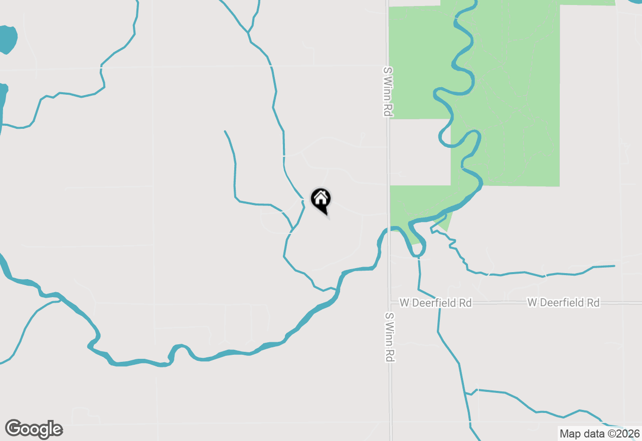 Map of 3285 Mineral Springs Trail, Mount Pleasant, MI 48858