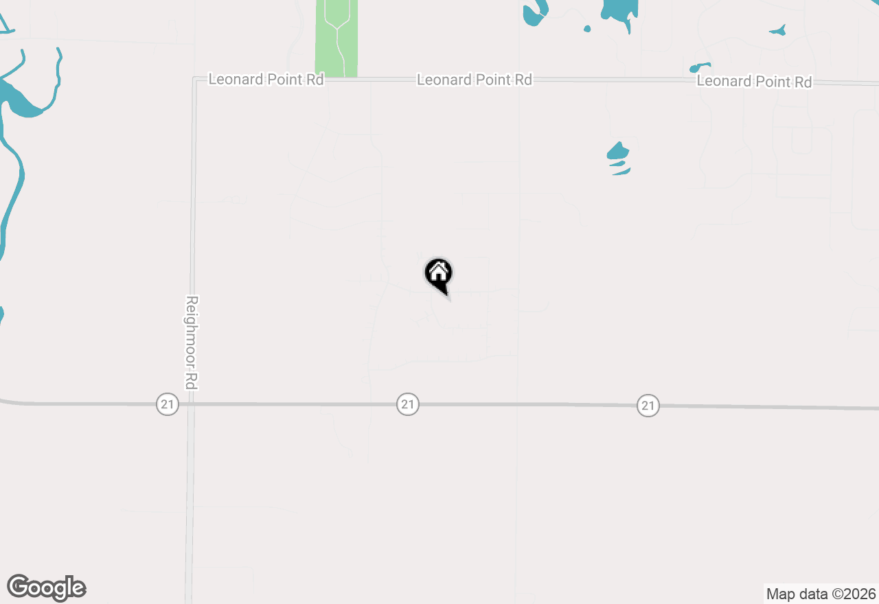 Map of 5209 Notre Dame Dr, Omro, WI 54963