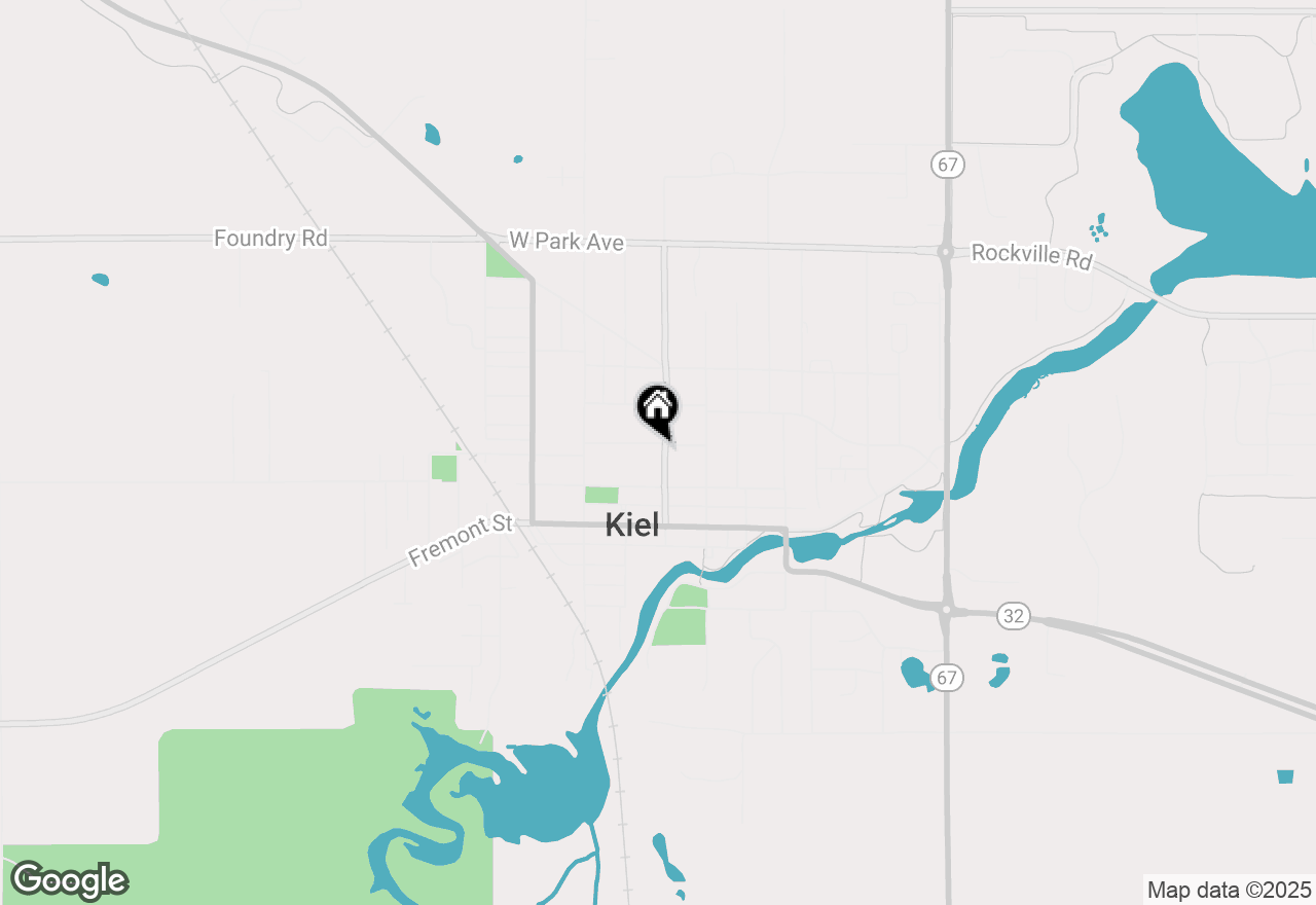 Map of 727 4th St, Kiel, WI 53042