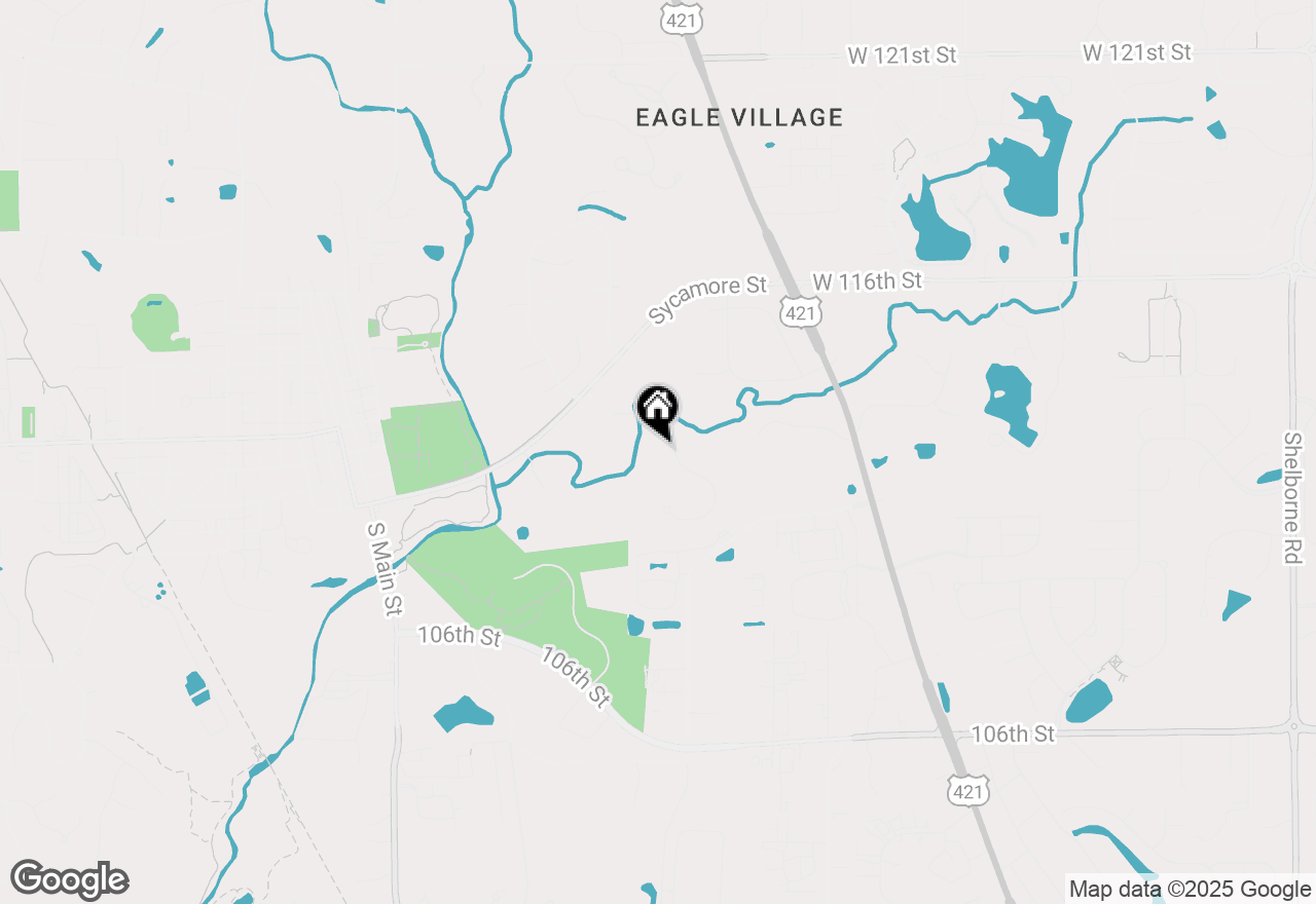 Map of 6330 Mayfield Lane, Zionsville, IN 46077