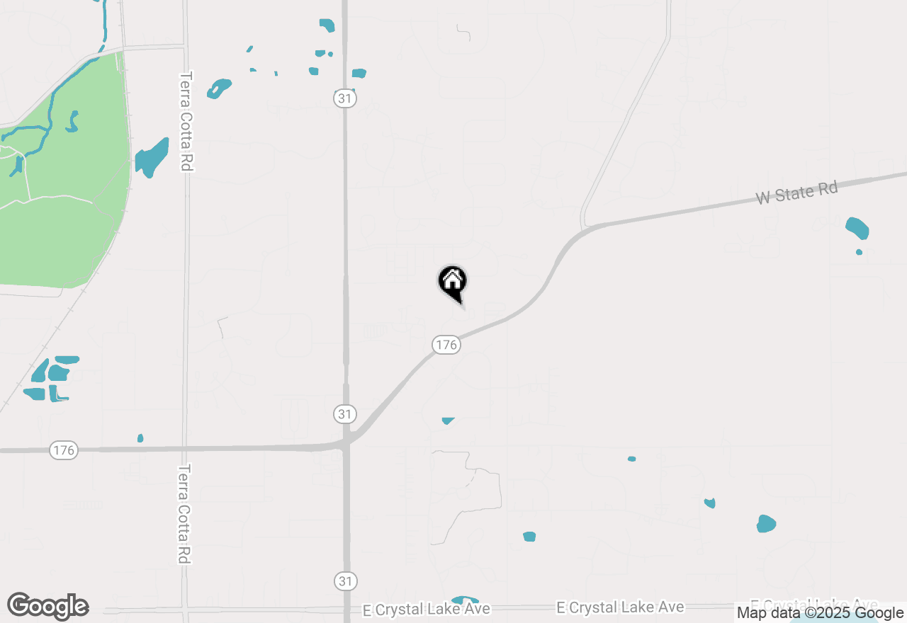 Map of 486 Carpathian Drive, Crystal Lake, IL 60012