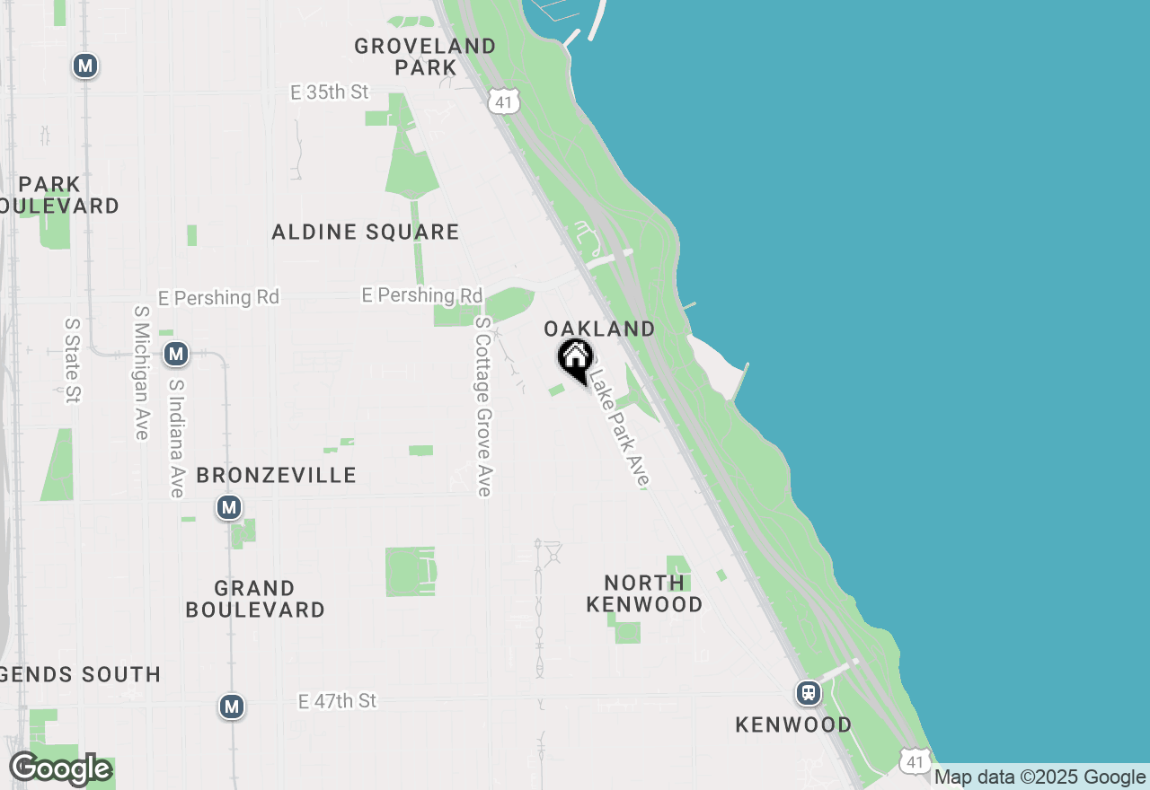 Map of 4065 S Ellis Avenue, Chicago, IL 60653