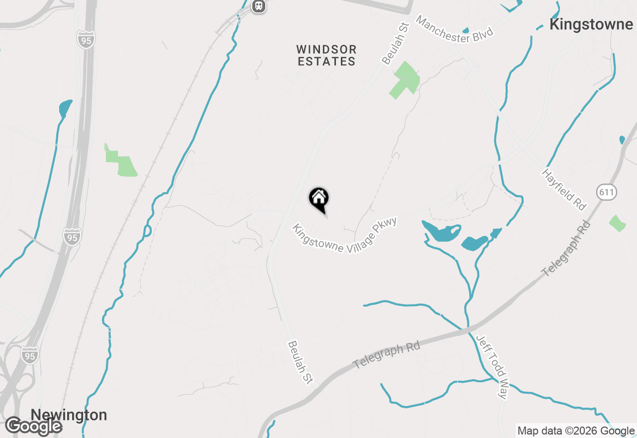 Map of 6405 Gayfields Road, Alexandria, VA 22315
