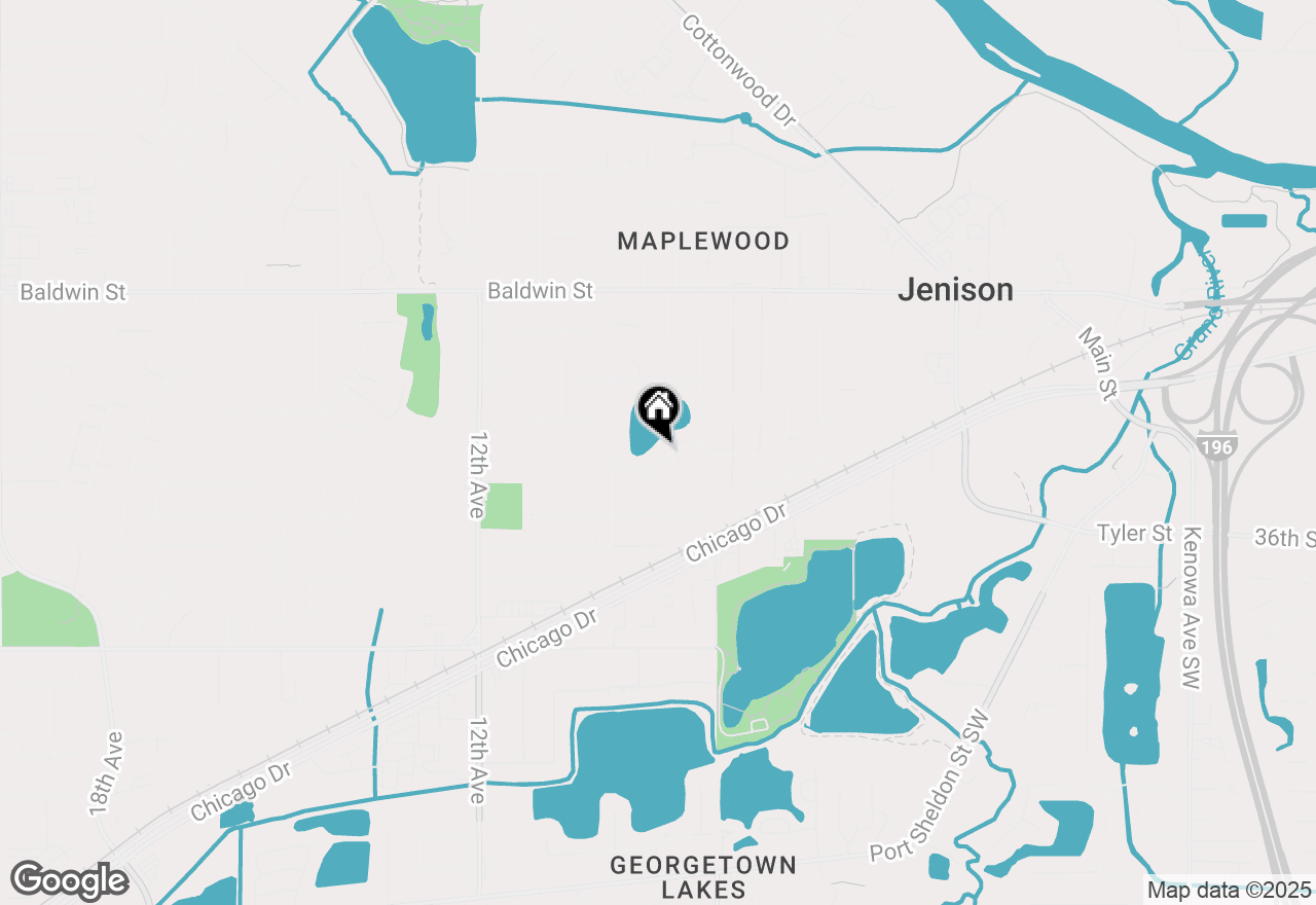 Map of 905 Crystal Drive, Jenison, MI 49428