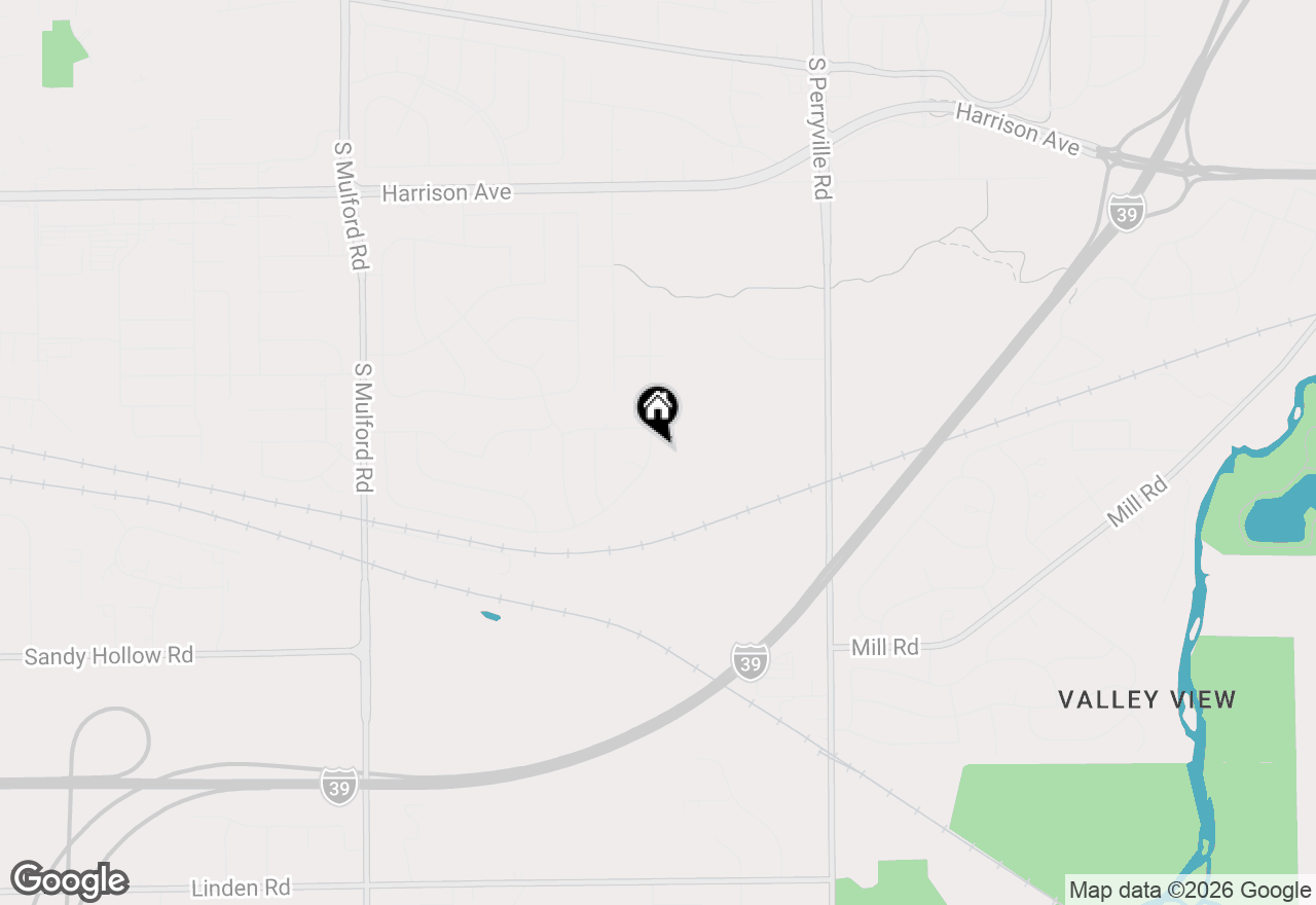 Map of 3188 Kregel Drive, Rockford, IL 61109