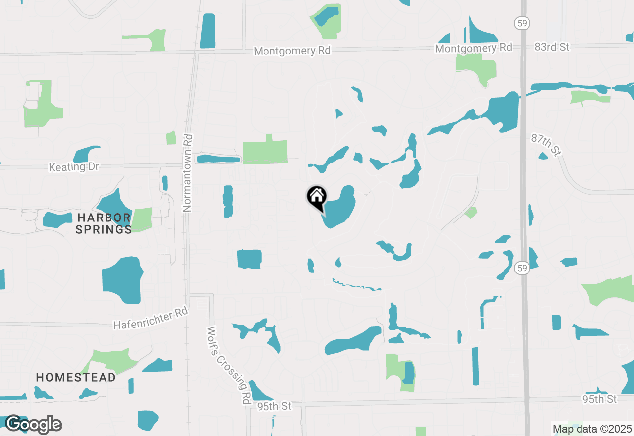 Map of 3643 White Eagle Drive, Naperville, IL 60564